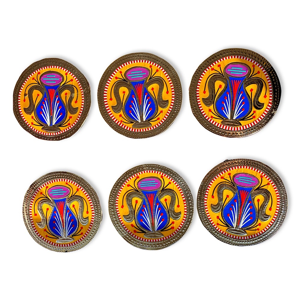 POP ART/ PAKISTANI ART COASTERS